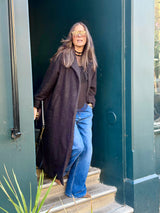 Mara Knitted Jacket - Black