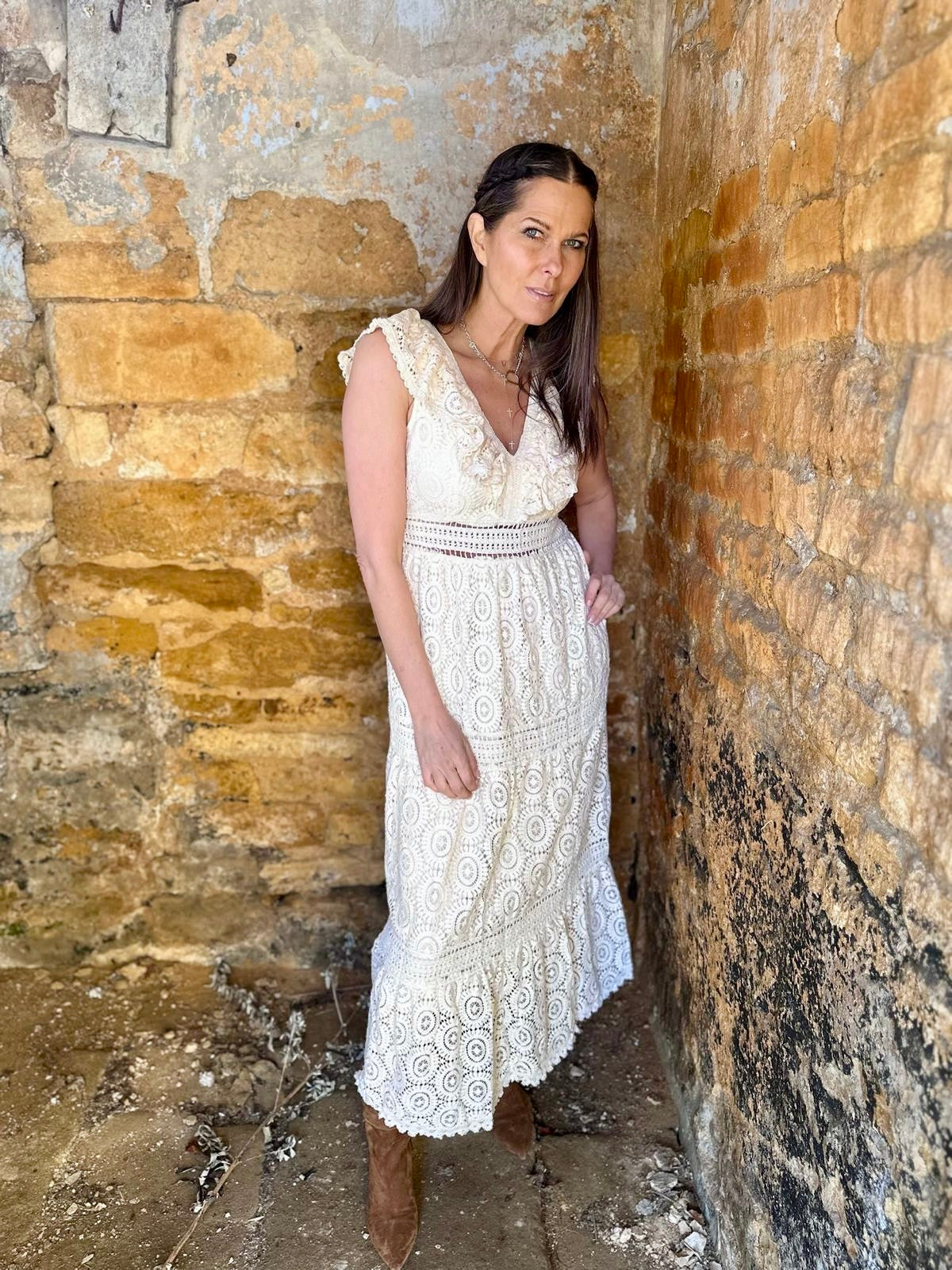 Carter Maxi Dress - Cream