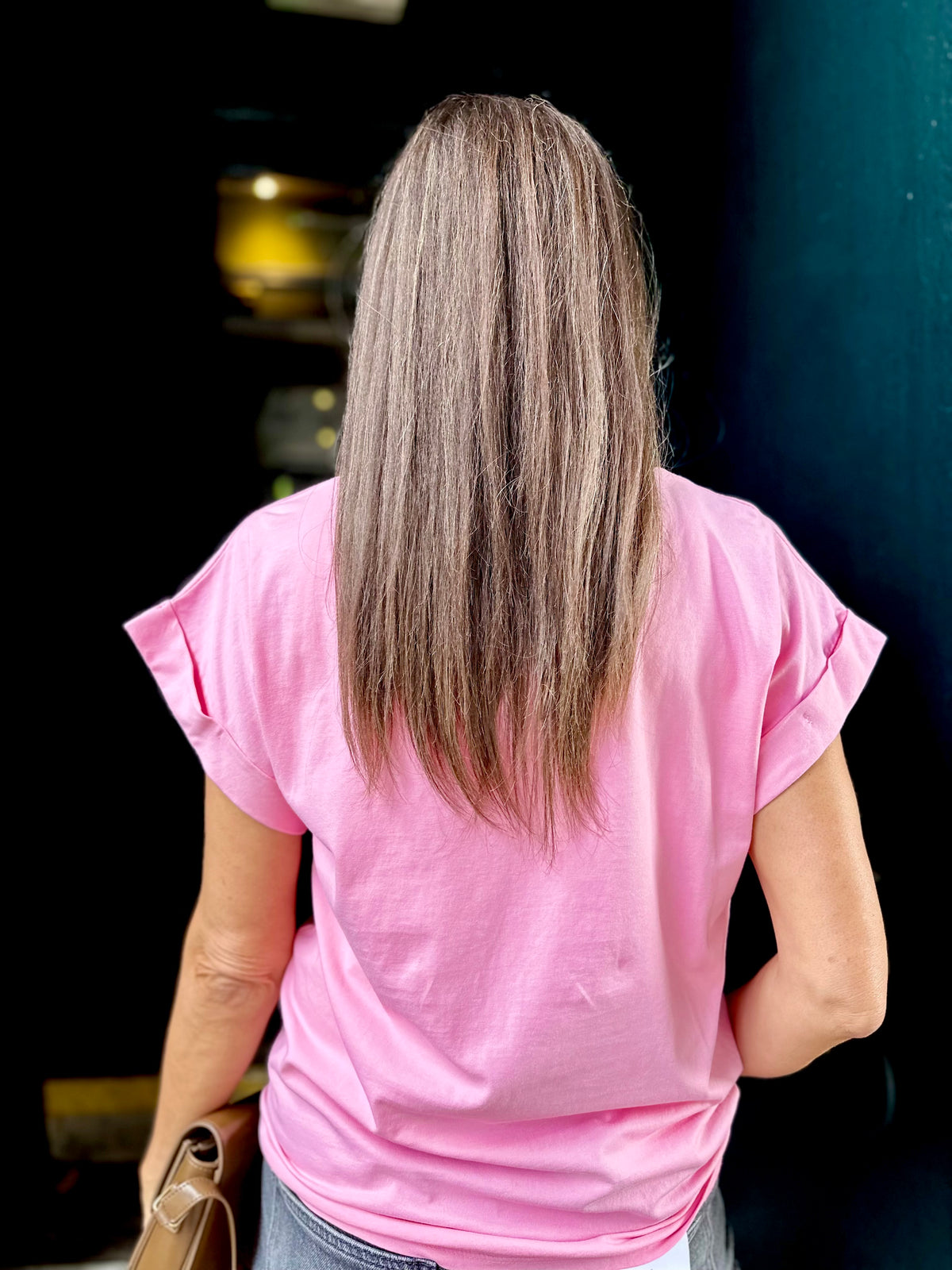 Mon Cheri Tee - Baby Pink