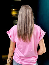 Mon Cheri Tee - Baby Pink