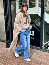 Mara Knitted Jacket - Neutral