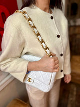 Chaqueta corta de lana Liv - Crudo