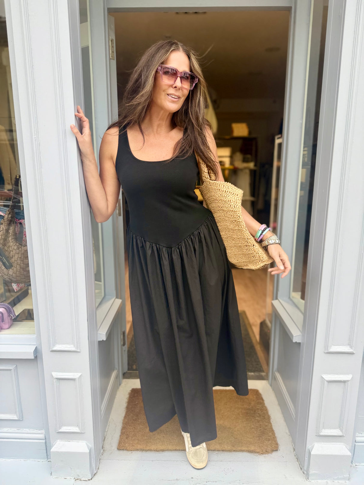 April Dress - Black