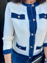 Dune Knitted Jacket - Ivory