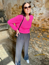 Pantalón ancho Taylor - Gris