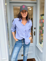 Lolly Stripe Linen Shirt