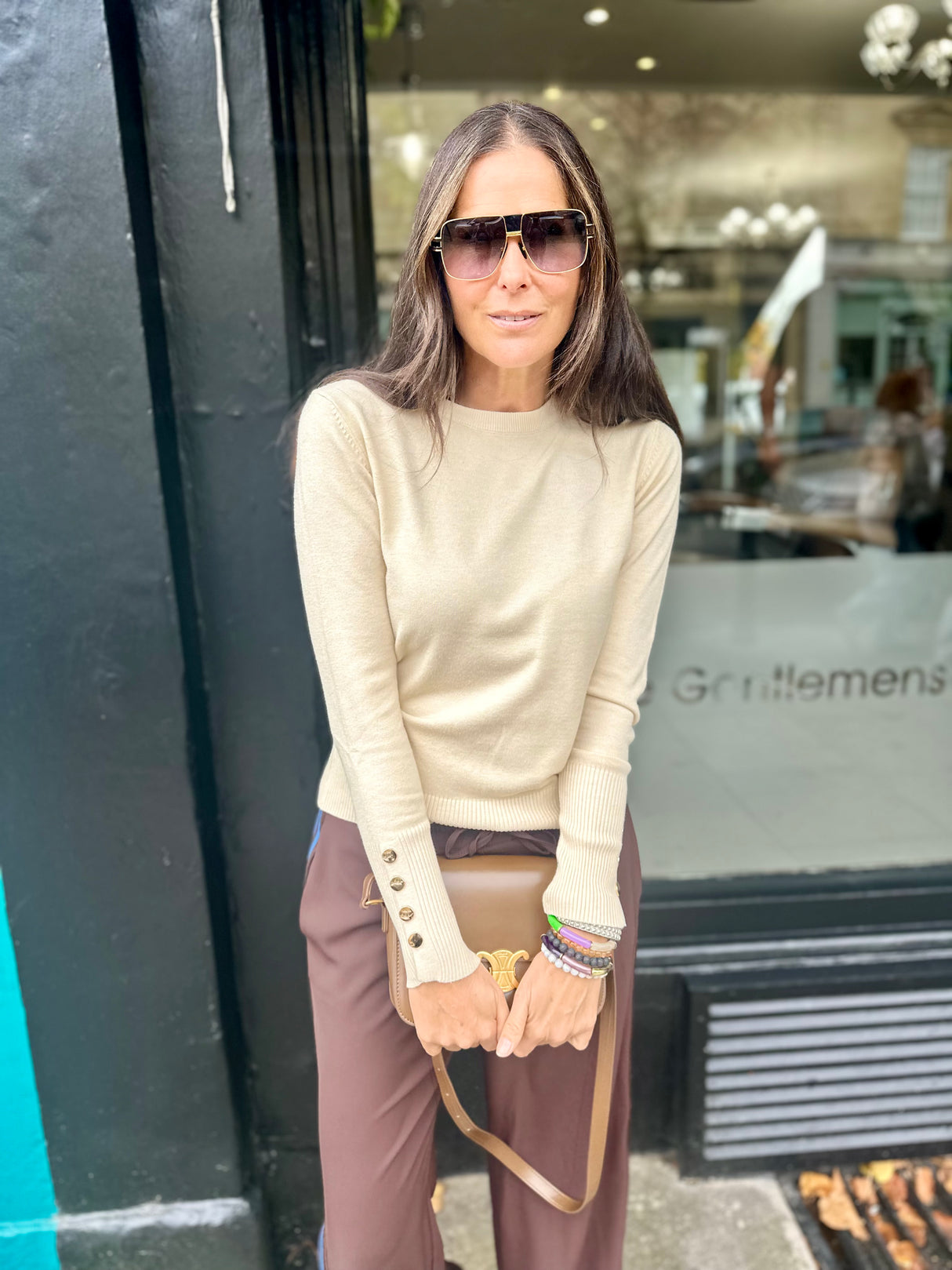 Space Light Weight Knit - Cream