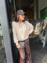 Arlo Wide Sleeve knit - Cream