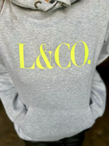 LCO Hoody Grey Neon Yellow