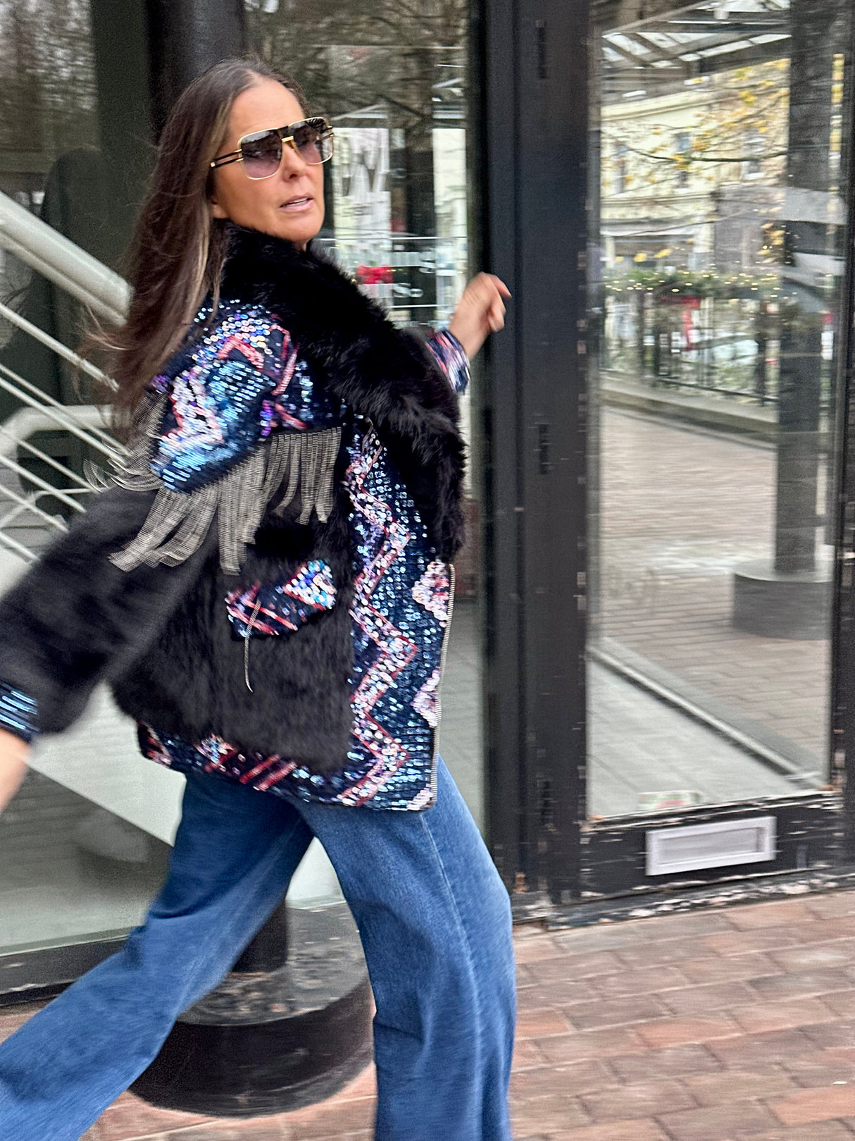 Zoella Embellished Jacket - Black