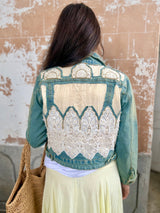 Paola Beaded Denim Jacket
