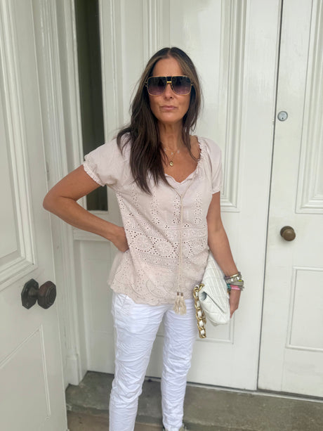 Florence Top - Stone