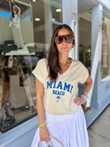 Miami Tee - White