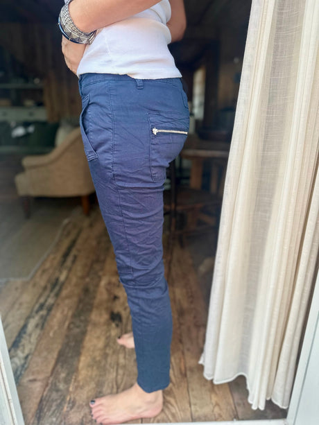 Jean Lux azul marino