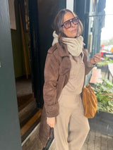 Liv Knitted Hood - Cream