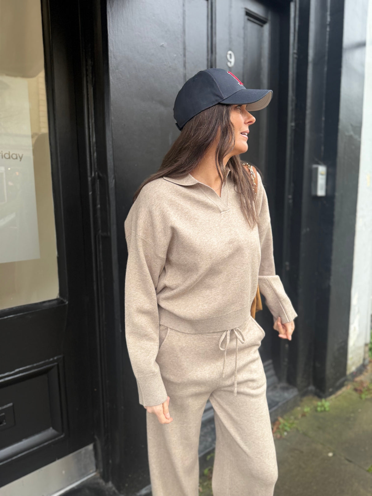 Temper Polo Knit - Beige