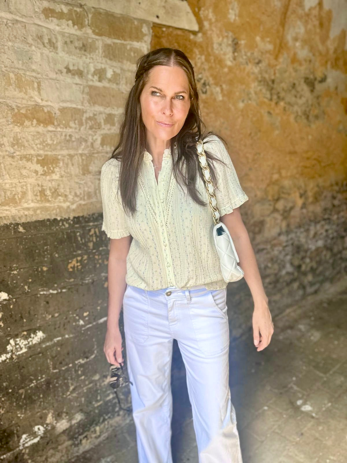 Rae Blouse - Blue