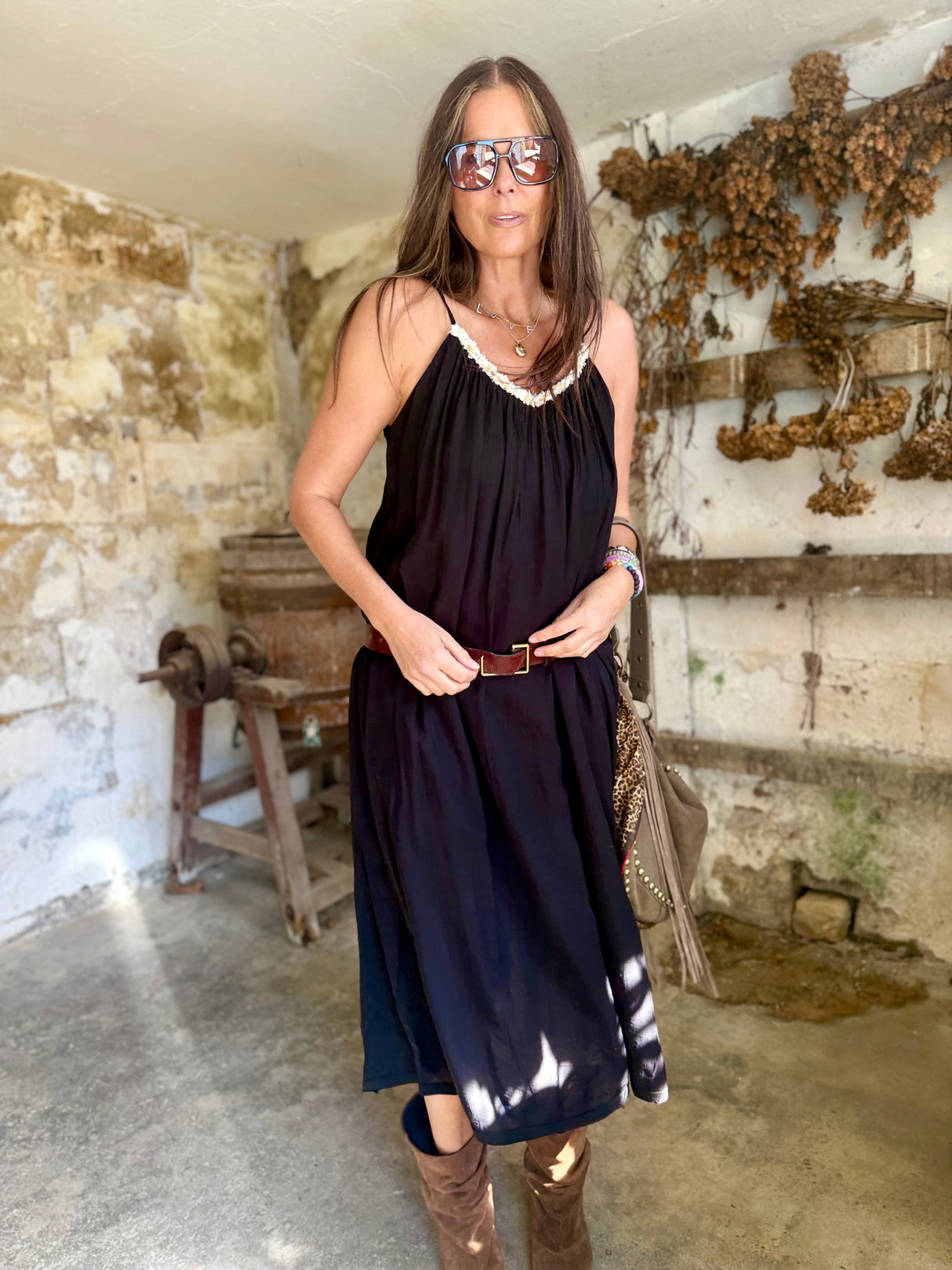 Virelle Dress - Black