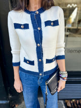 Dune Knitted Jacket - Ivory