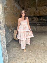 Henrietta Printed Maxi Dress - Neutral