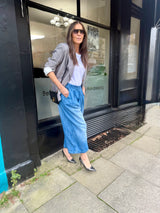 Collette Culottes - Mid Wash