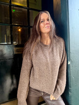 Arlo Wide Sleeve knit - Latte