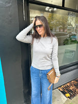 Space Light Weight Knit - Grey