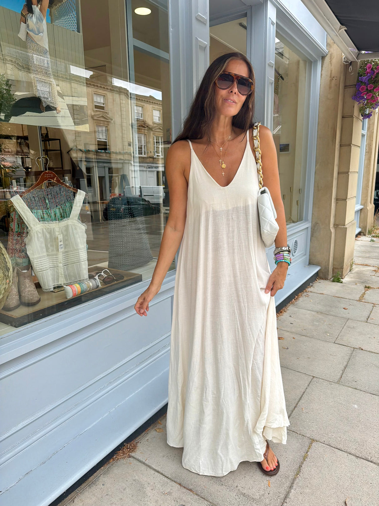 Lucky Lightweight Maxi Dress - Vintage