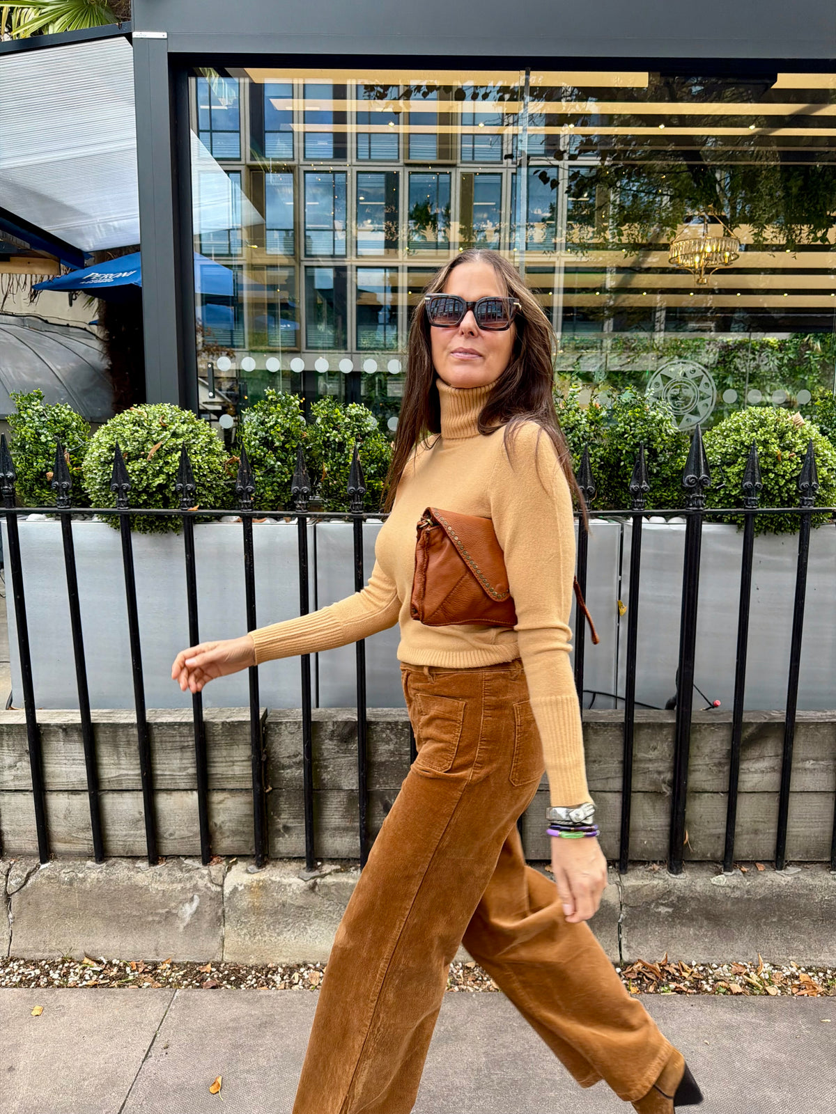 Rita Roll Neck - Camel