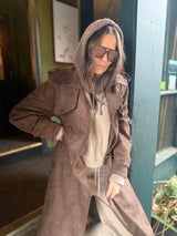Liv Knitted Hood - Taupe