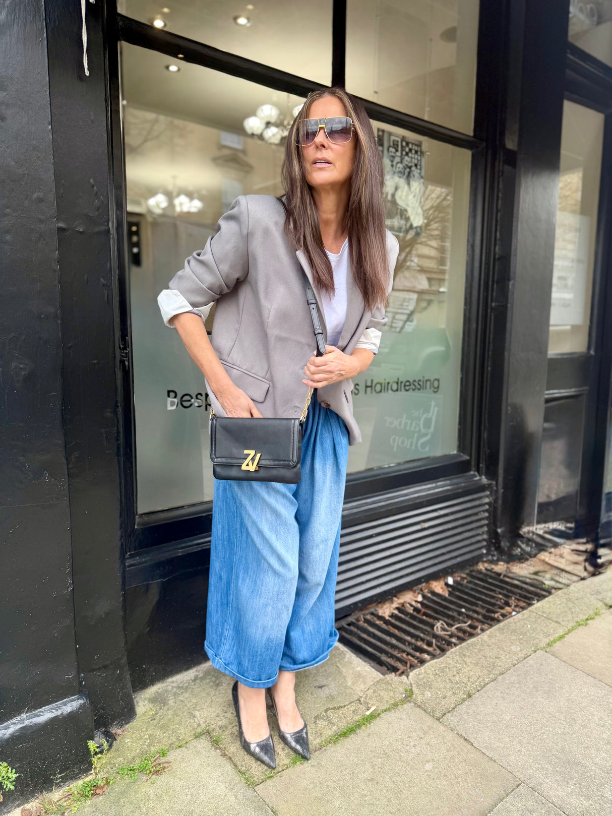 Collette Culottes - Mid Wash