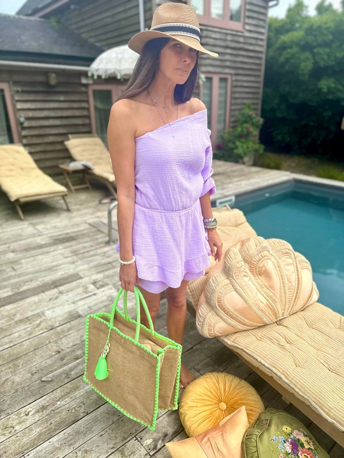 Fun Romper Lilac