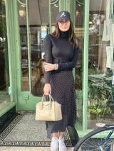 Ball Polka Dot Skirt - Black