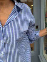 Lolly Stripe Linen Shirt