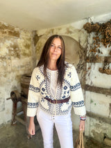 Lily Embroidered Quilted Jacket