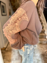 Alora Bomber Jacket - Chocolate **LIMITED EDITION**