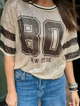 NYC Sequin Tee