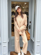 Oriane Knitted Pant - Oatmeal