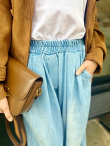 Collette Culottes - Light Wash