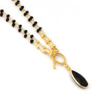 Black Onyx Beaded Necklace