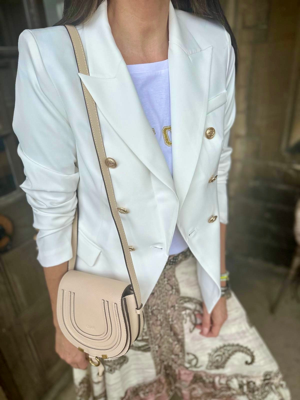Eliza Blazer White