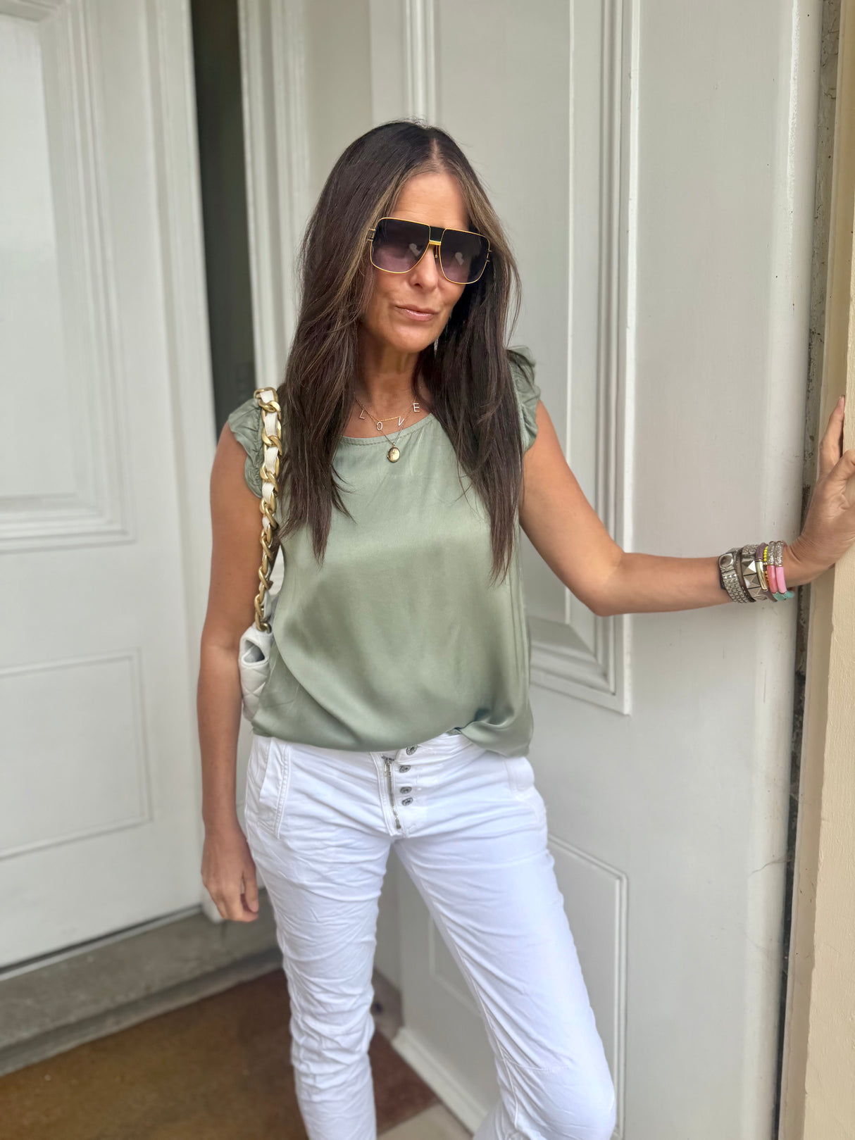 Marie Top - Khaki