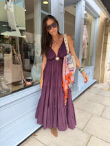 Dahlia Maxi Dress - Cherry
