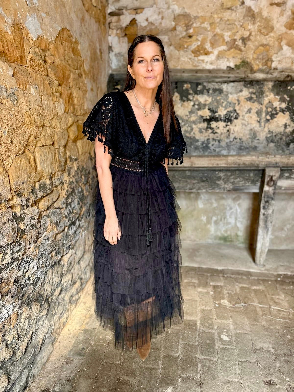 Parker Maxi Dress - Black