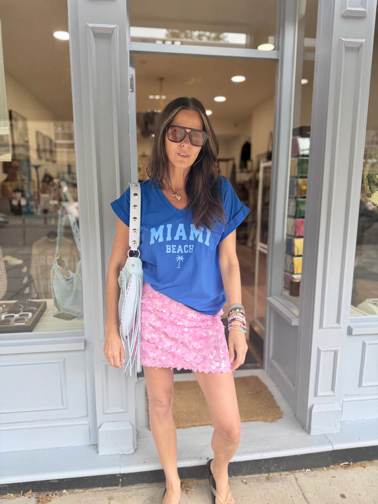 Miami Tee - Blue