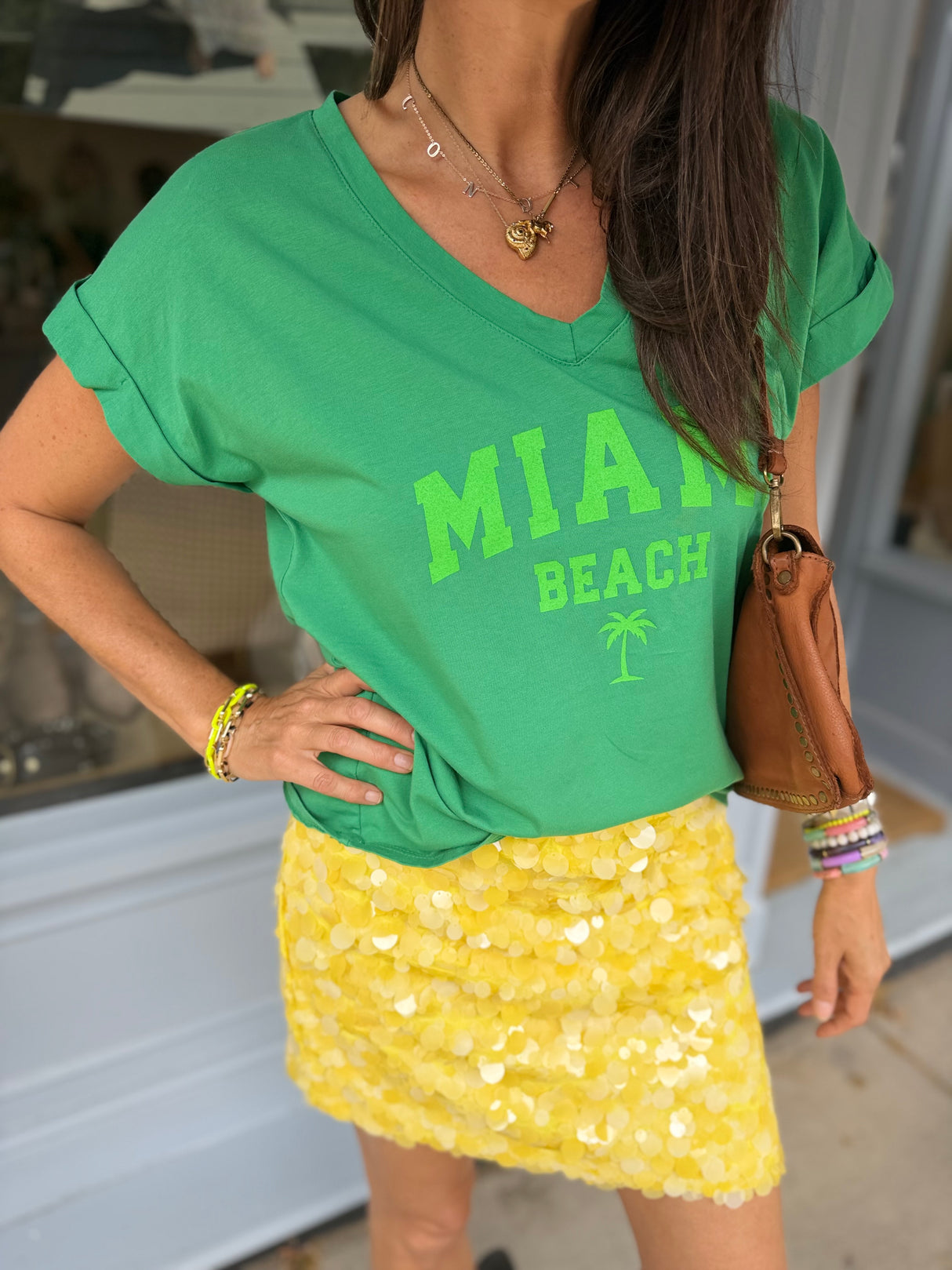 Miami Tee - Green