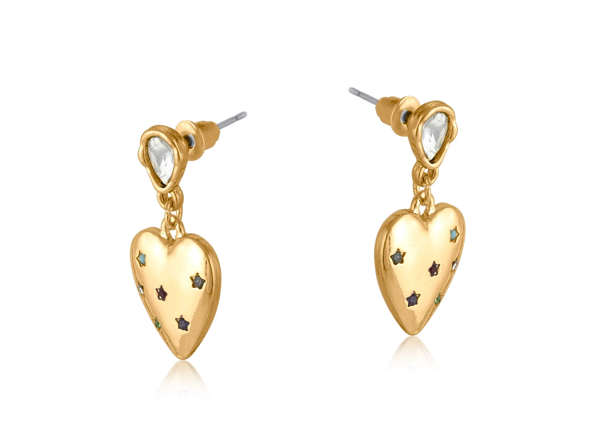 Florence Heart Earrings