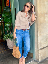 Joy Knitted Cape