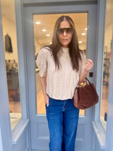 Cathy Embroidered Blouse - Vintage