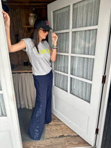 Pantalón Tempest - Azul marino con lentejuelas azul marino